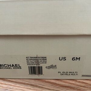 Michael Kors Kit Trainer Extreme in Pale Multi